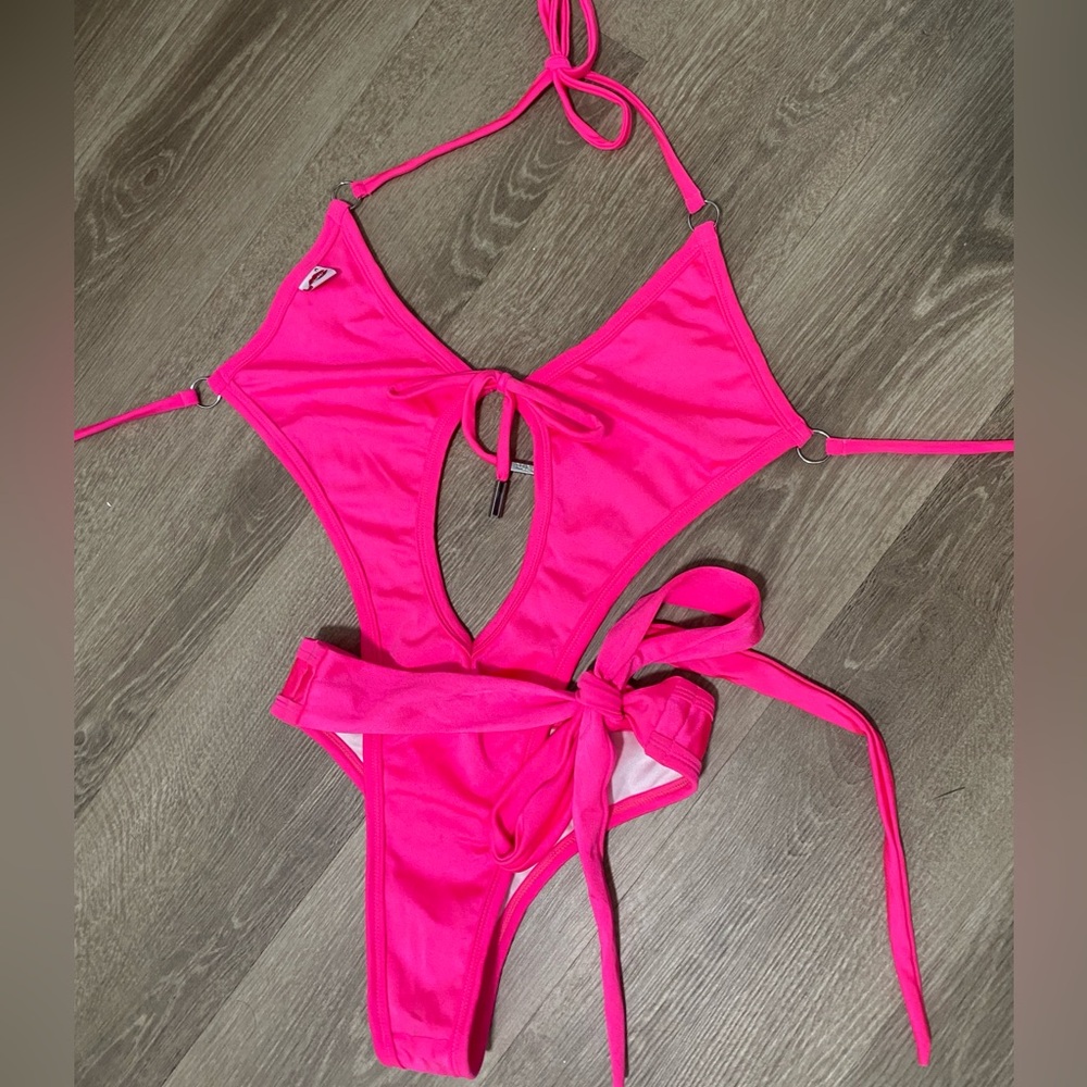 Hot Pink Barbie One Piece Bikini